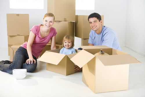 Close view of organized packing and secure transport preparation for fragile belongings