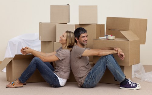 IT equipment prepared for office removals in Westend