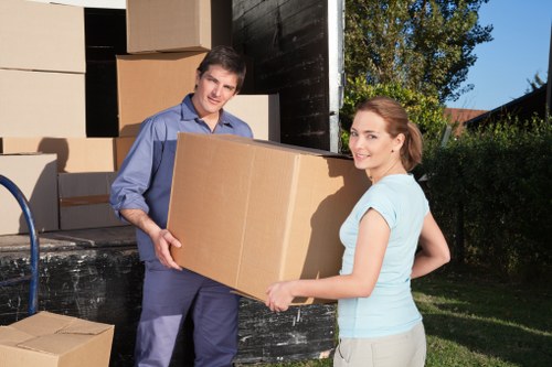 Free quote process for a townhouse or apartment removal